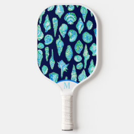 Palas De Pickleball Monograma naval costero de adormidera