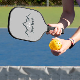 Palas De Pickleball Monograma personalizable de la gama de montañas di