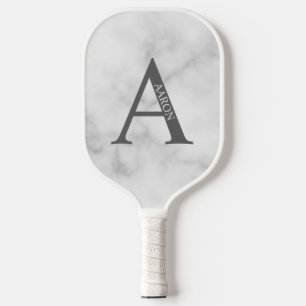 Palas De Pickleball Monograma y nombre personalizados