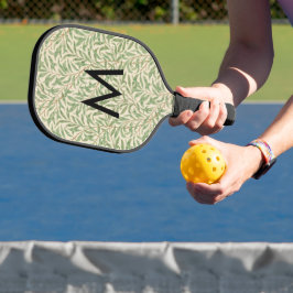 Palas De Pickleball Monogramado del patrón de masa húmeda William Morr