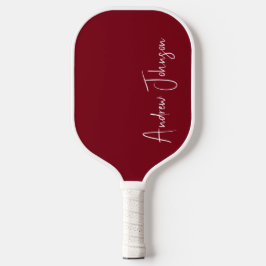 Palas De Pickleball Monogramado Maroon Pickleball Paddle