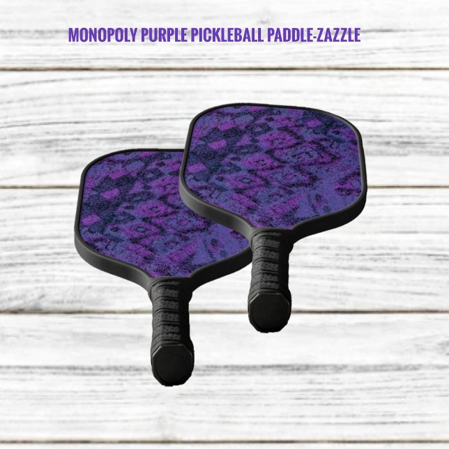 Palas De Pickleball Monopoly Purple (Subido por el creador)