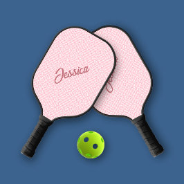 Palas De Pickleball Monotone Geométrica Pink Personal
