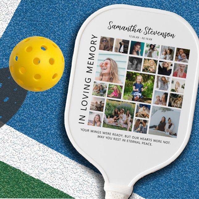 Palas De Pickleball Monumento al Collage de fotos 24 personalizado (Subido por el creador)