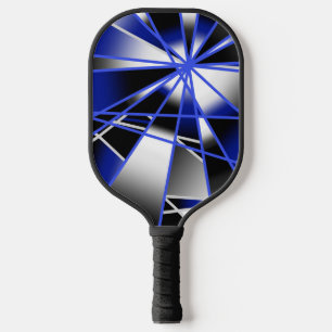 Palas De Pickleball Mosaico de dibujo mecánico de relleno de color de