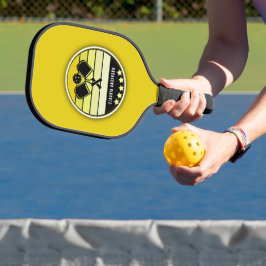 Palas De Pickleball Mostaza amarilla personalizada