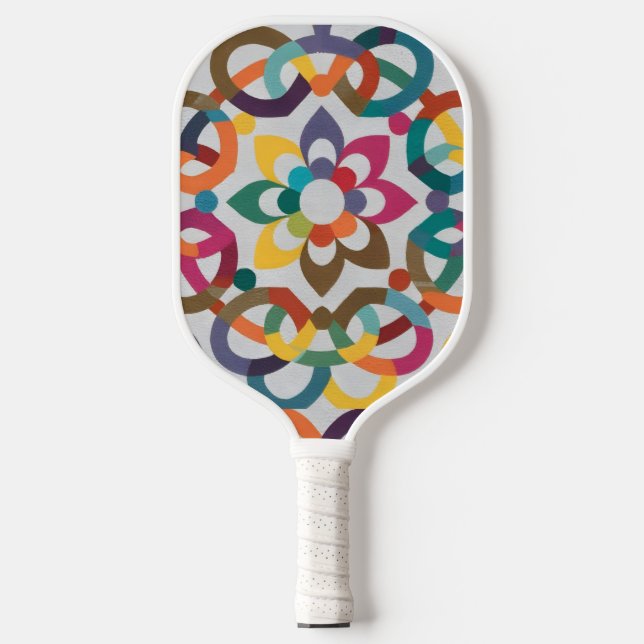 Palas De Pickleball motif floral (Anverso)