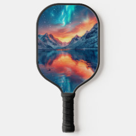 Palas De Pickleball Mountain Sunset on the Lake - Nombre personalizado