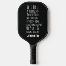 Palas De Pickleball Mujeres Solteras Divertidas Personalizadas