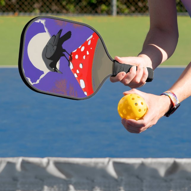 Palas De Pickleball 🎾 Mystical Raven Pickleball Paddle (in situ)