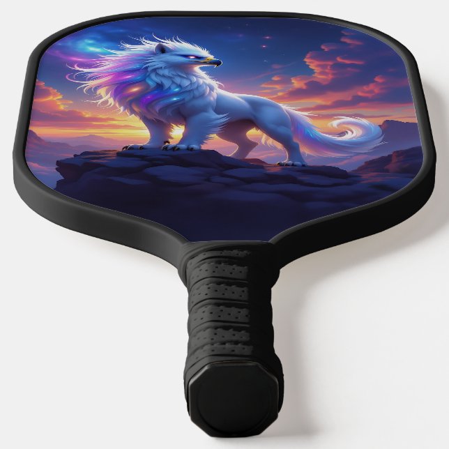 Palas De Pickleball Mythical White Griffin on Top of the World (Distribución)