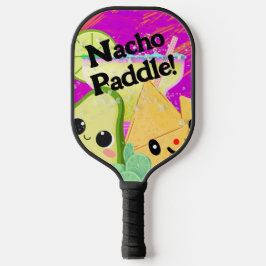 Palas De Pickleball Nacho Paddle Taco-Themed with Personality