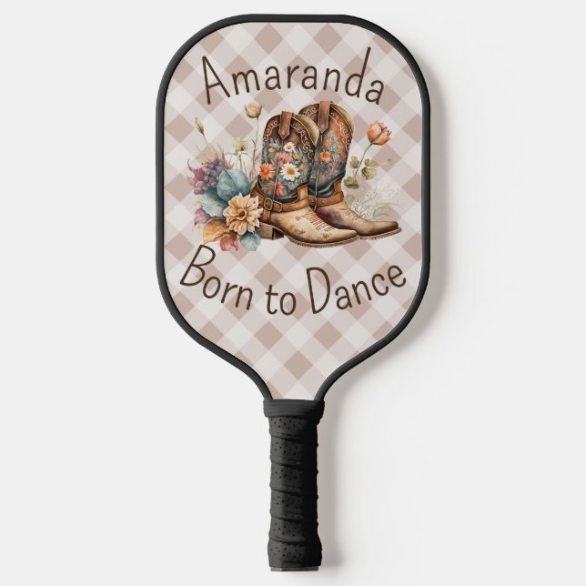 Palas De Pickleball Nacida para bailar en línea (Anverso)