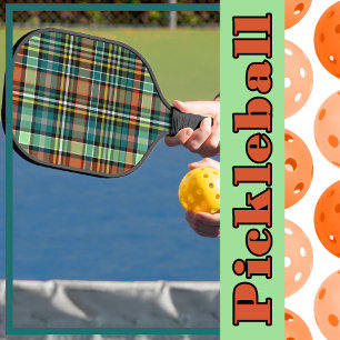 Palas De Pickleball Naranja amarillo gris turquesa trenzado no verde