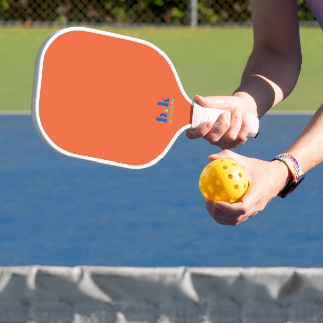 Palas De Pickleball Naranja Pickleball Paddle (in situ)