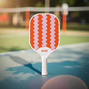 Palas De Pickleball Naranja rojo retro negrita rosado de 70 y 900