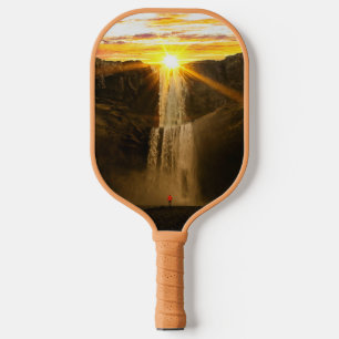 Palas De Pickleball Naturaleza pintoresca - Cascada al atardecer