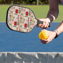 Palas De Pickleball Navidades Boho Rectangles
