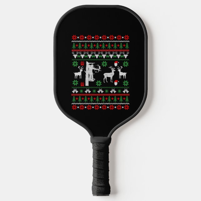 Palas De Pickleball Navidades cazadores obsequian a Navidades feos (Anverso)