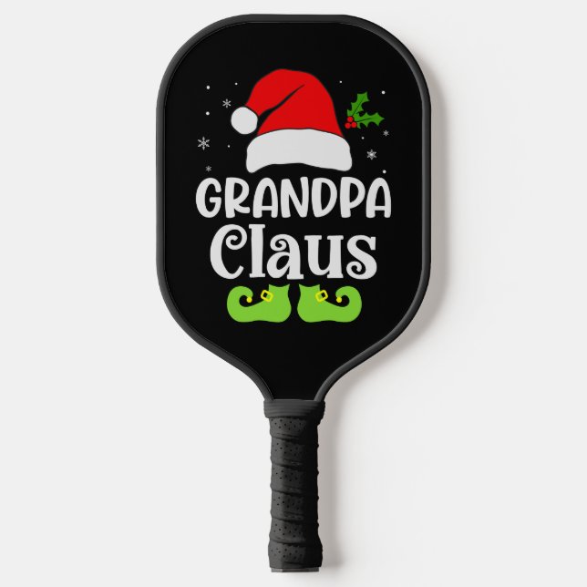 Palas De Pickleball Navidades del abuelo Claus (Anverso)