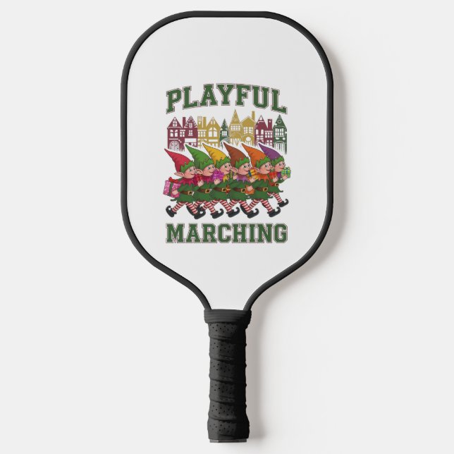 Palas De Pickleball Navidades Elf Parade (Anverso)