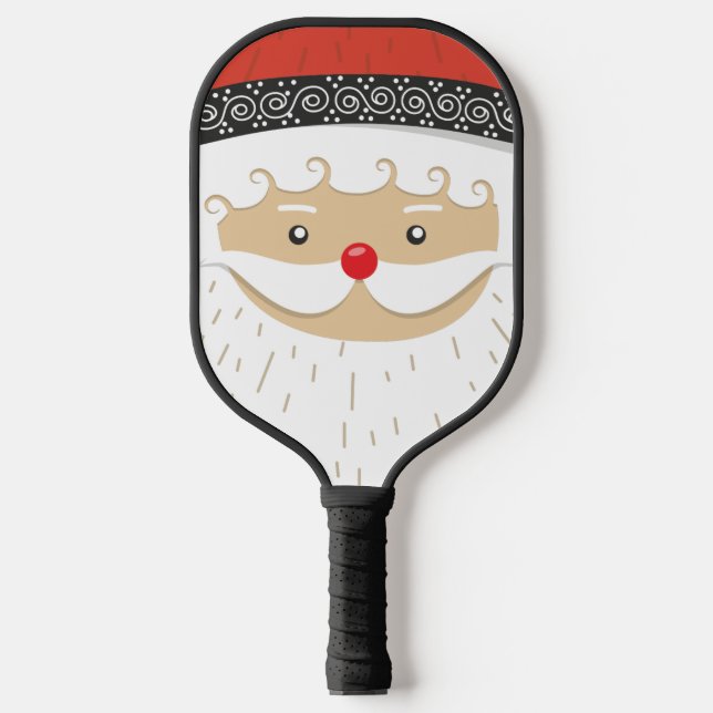 PALAS DE PICKLEBALL NAVIDADES SANTA CLAUS PICKLEBALL PADDLES (Anverso)