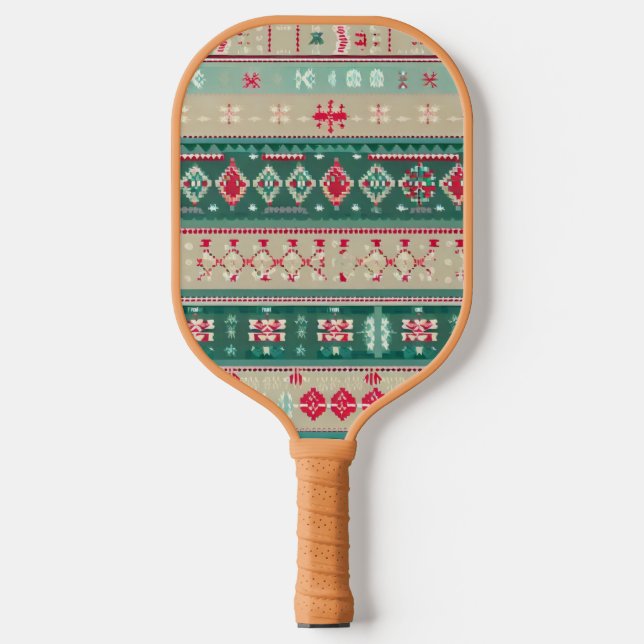 Palas De Pickleball Navidades Suéter Feo (2) (Anverso)