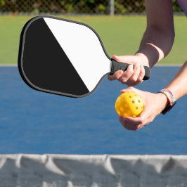 Palas De Pickleball Negro y blanco