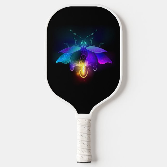 Palas De Pickleball Neon Firefly en negro (Anverso)