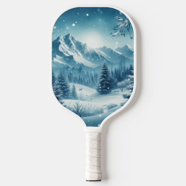 Palas De Pickleball Nevada Winter Mountain (Anverso)
