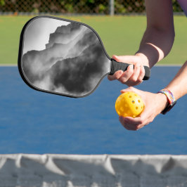 Palas De Pickleball Niebla sobre las rocas