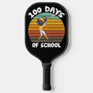 Palas De Pickleball Niños 100 días de escuela niños día 100 béisbol