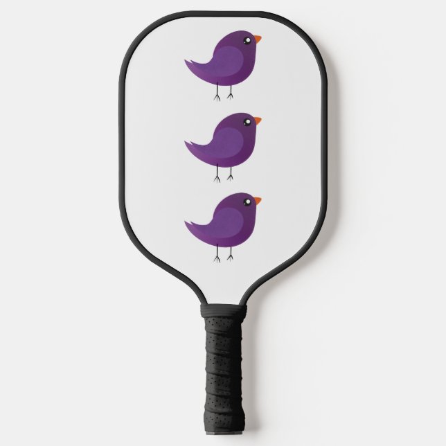 Palas De Pickleball Niños adorables pájaros (Anverso)