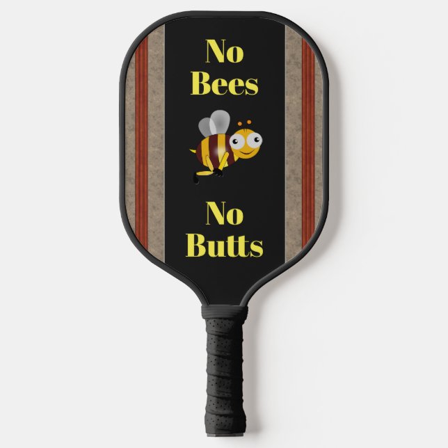 Palas De Pickleball No abejas No Butts Paddle (Anverso)