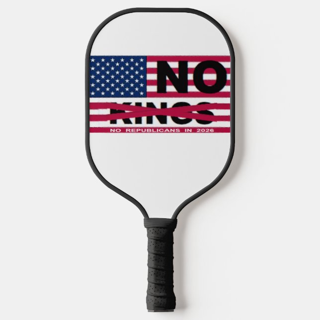 Palas De Pickleball "NO kings" Pickleball Paddle (Anverso)