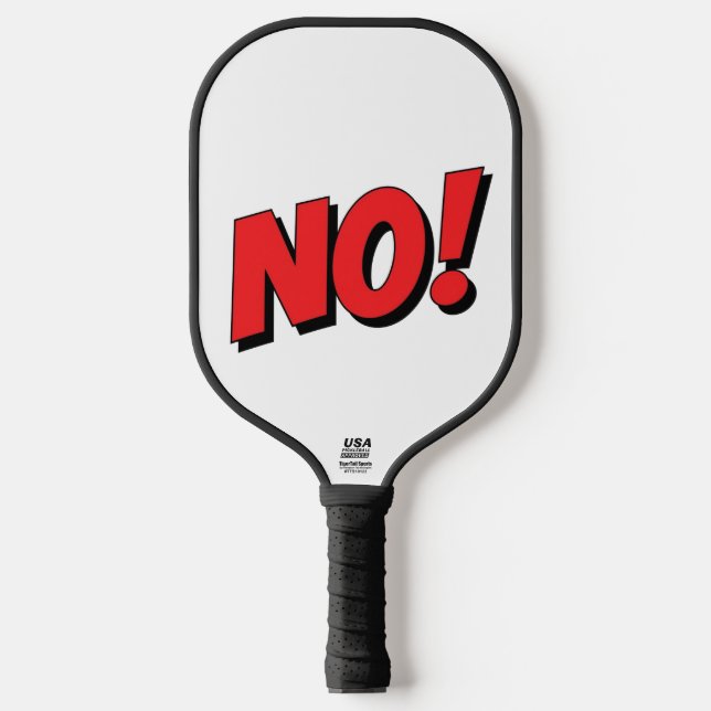 Palas De Pickleball NO! Not Gonna Happen! (Anverso)