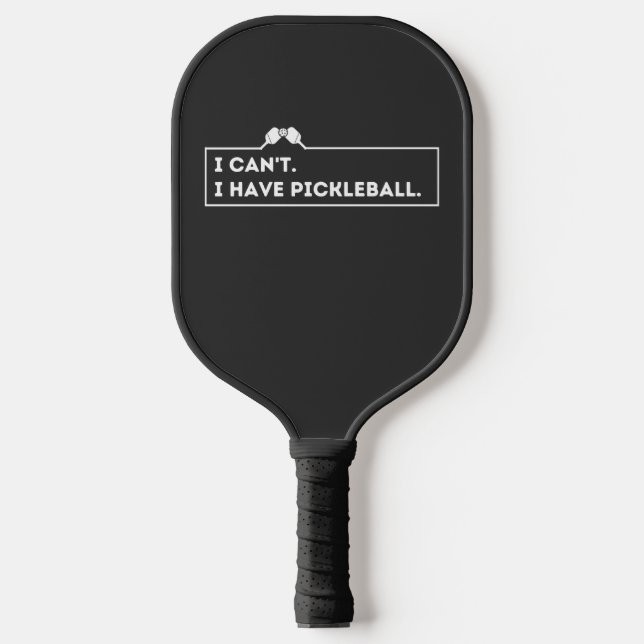 Palas De Pickleball No puedo tener pelota (Anverso)