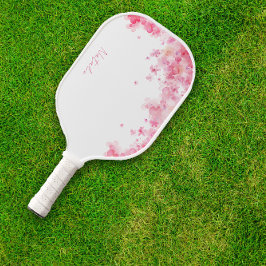 Palas De Pickleball Nombre blanco silvestre acuarela