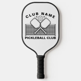 Palas De Pickleball Nombre de club personalizado de pickleball 