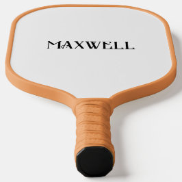 Palas De Pickleball Nombre de la familia Tipografía simple elegante Ta