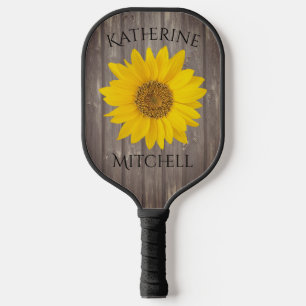 Palas De Pickleball Nombre de la madera grisácea del girasol