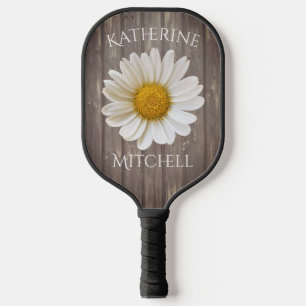 Palas De Pickleball Nombre de madera antigua de marea blanca