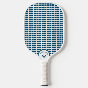 Palas De Pickleball Nombre de monograma personalizado Cadena de bolas 