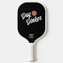 Palas De Pickleball Nombre de texto del guión del Personalizado del di