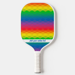 Palas De Pickleball Nombre de texto del Personalizado de patrón de arc