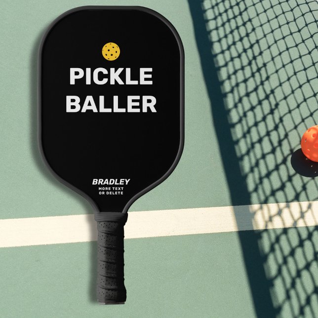 Palas De Pickleball Nombre de texto del Personalizado de Pickleballer  (Subido por el creador)