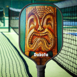 Palas De Pickleball Nombre de tipografía negrita de Guay Tropical Hawa