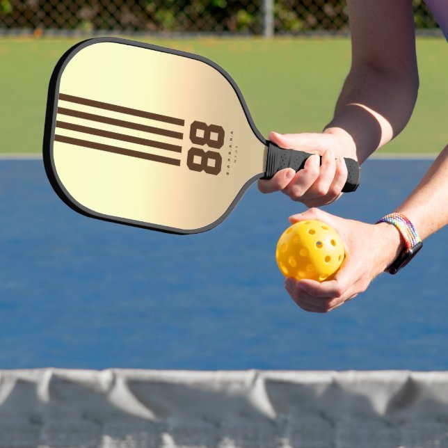 Palas De Pickleball Nombre del jugador de bolas de póquer moderno Núme (in situ)