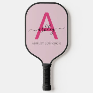 Palas De Pickleball Nombre del Monograma de Giro de Guión Moderno Cali