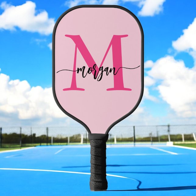 Palas De Pickleball Nombre del Monograma de Giro de Guión Moderno Cali (Subido por el creador)